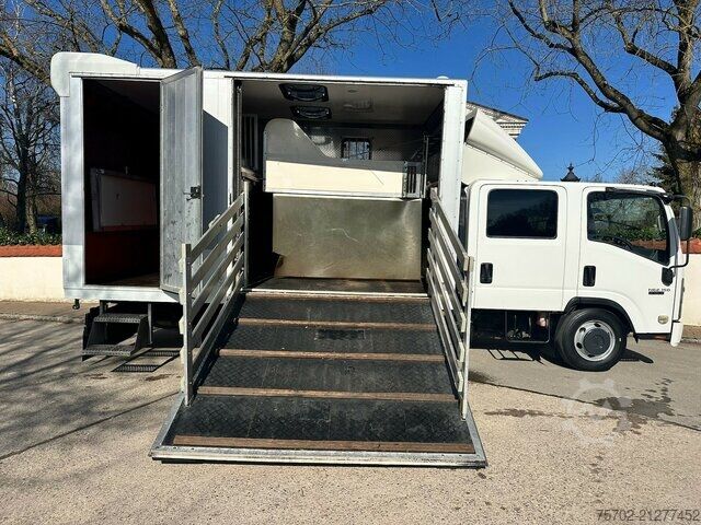Livestock transporter Isuzu N62.150 2 Pferde, 7 eingetragene Sitzplätze