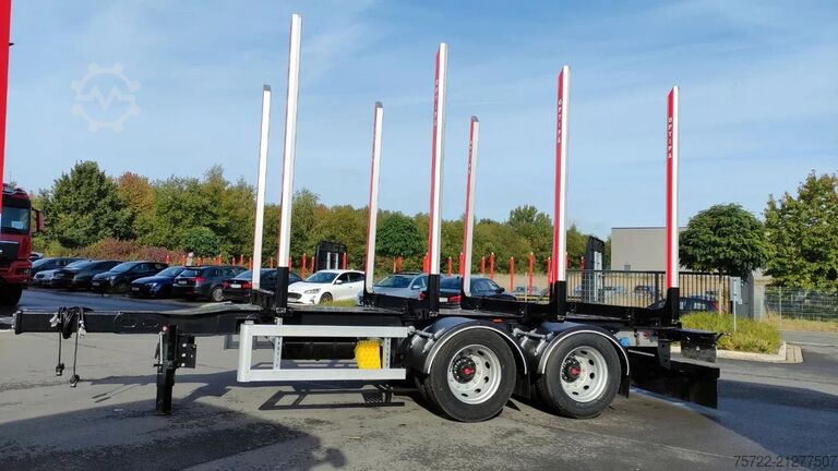 Holztransporter PAVIC ZHTA 18 56Z 22,5" 2-Achs Tandem Schemel SOFORT!...