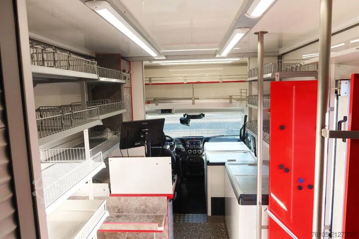 Box body Iveco 72 C 180 Verkoopwagen, Promotion truck