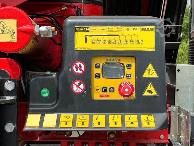 3-Seiten-Kipper MAN TGS 26.480 6x4 Krankipper Fassi F255.A.2.24