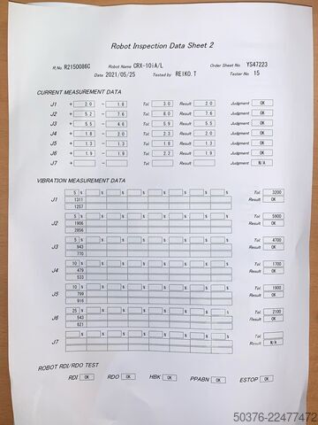 FANUC CRX-10iA/L cobot (05/2021) – 10 kg / 1418 mm – 1e eigenaar, low use – Fanuc - Japan FANUC CRX-10iA/L cobot (05/2021) – 10 kg / 1418 mm – 1e eigenaar, low use –