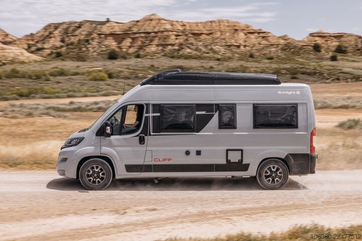 SUNLIGHT CLIFF 600 ADVENTURE MY 2027 MINI VAN mit neuem WC SUNLIGHT CLIFF 600 Adventure MY 2027
