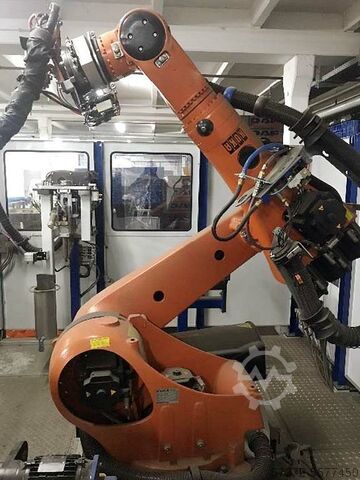 Robot Spot Welding Line KUKA/ SPATZ/ OMRON/ SICK 