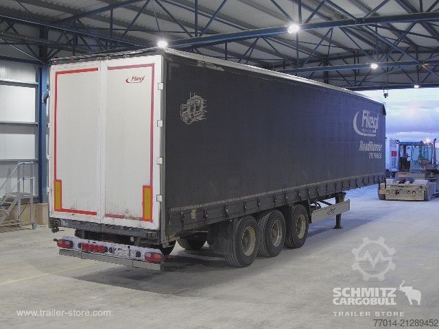 Auflieger mit Pritsche & Plane Fliegl Curtainsider Standard
