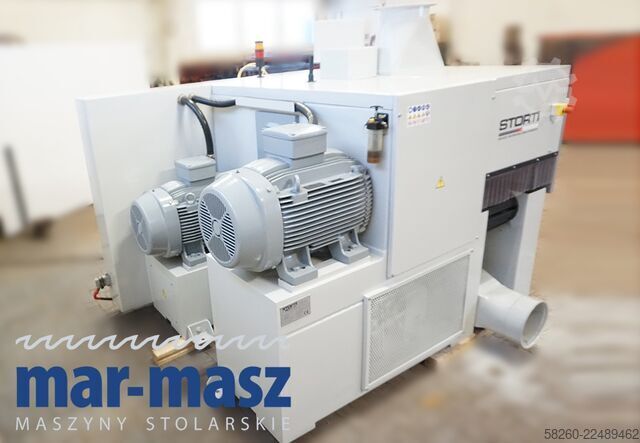 Two-shaft caterpillar multi-saw STORTI MULTIBI 18/C2X55KW 400 180 