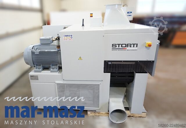 Two-shaft caterpillar multi-saw STORTI MULTIBI 18/C2X55KW 400 180 