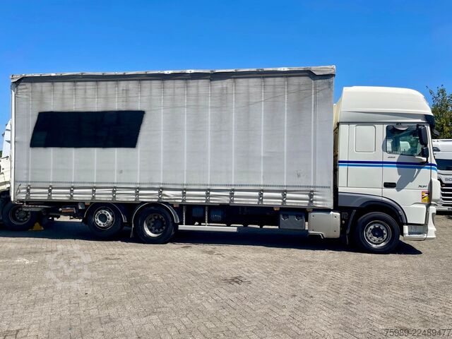 Suitcase DAF XF 480 vol 62m3 SSC, P-Climate, Lift Axel, Load...