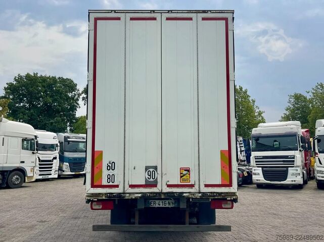 Koffer DAF XF 480 6x2, volume 62m3 SSC, P-Climate, Lift Ax...