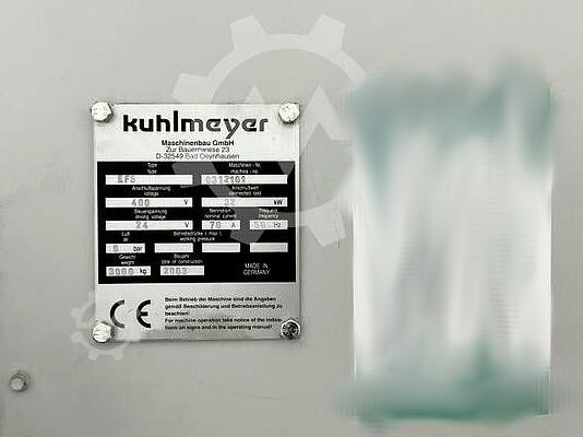 Blechentgratmaschinen Kuhlmeyer EFS-550 2003 Kuhlmeyer EFS-550
