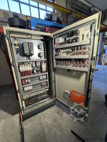 Overhead conveyor blasting machine Turbo Technika Turbinentyp 2xTC 260 D