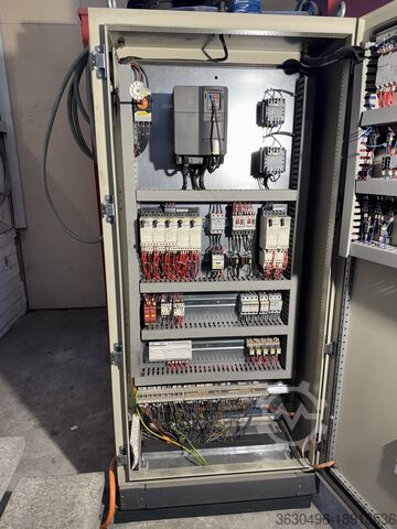 Overhead conveyor blasting machine Turbo Technika Turbinentyp 2xTC 260 D