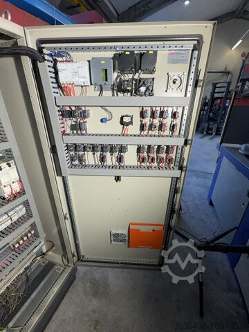 Hängebahn Strahlanlage Turbo Technika Turbinentyp 2xTC 260 D