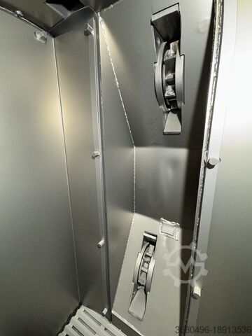 Hängebahn Strahlanlage Turbo Technika Turbinentyp 2xTC 260 D