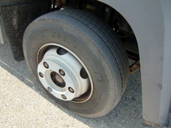 Flatbed truck with tarp MAN LE 12.220 PLANE, LBW, MANUAL