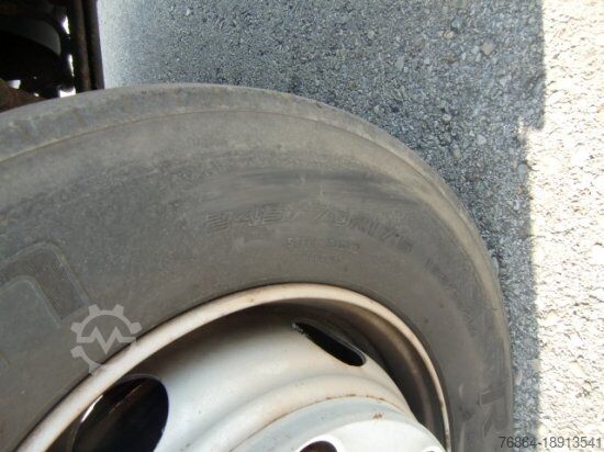 Flatbed truck with tarp MAN LE 12.220 PLANE, LBW, MANUAL