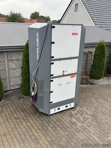 Smoke extraction unit, ESTA ventilation tower ESTA WELDEX FT-150