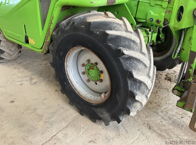 Teleskoparmstapler Merlo P34.7 + Teleskoplader