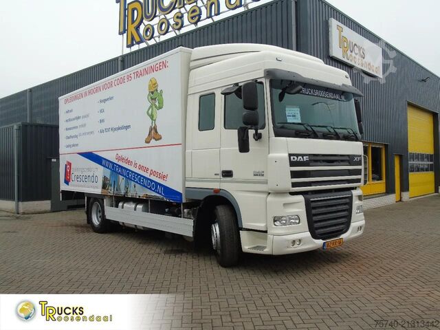 Box body DAF XF 105 .410 + EURO 5 EEV + LOW KM + MANUAL