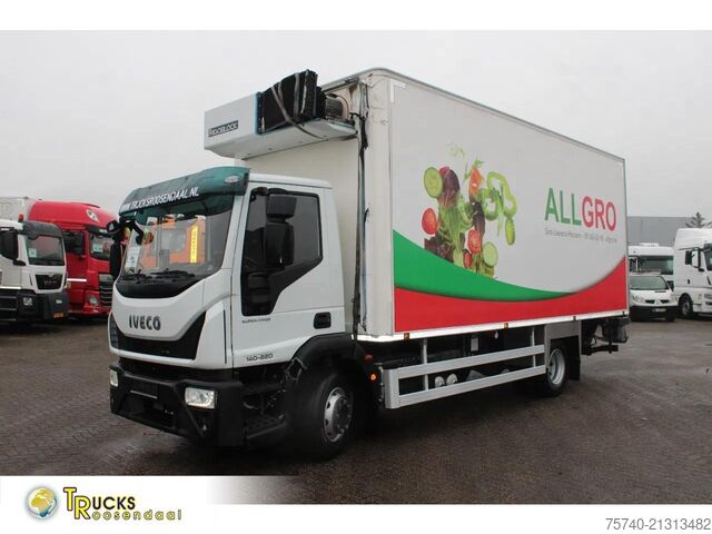 Refrigerated/freezer transport Iveco Eurocargo 140e22 + EURO 6 + LOW KM + chereau