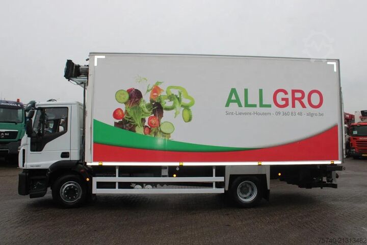 Refrigerated/freezer transport Iveco Eurocargo 140e22 + EURO 6 + LOW KM + chereau