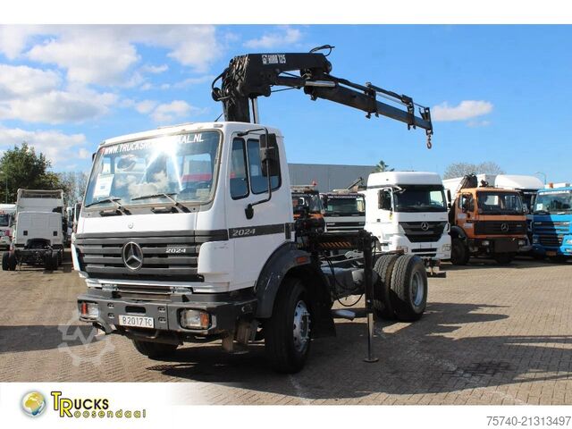 Crane Mercedes-Benz SK 2024 + HIAB 125 + MANUAL