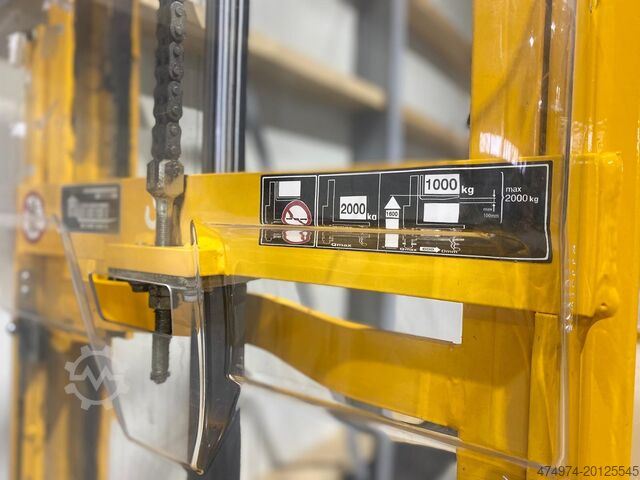 High-lift order picker double deck Jungheinrich EJD 220 - hefhoogte 2,56m