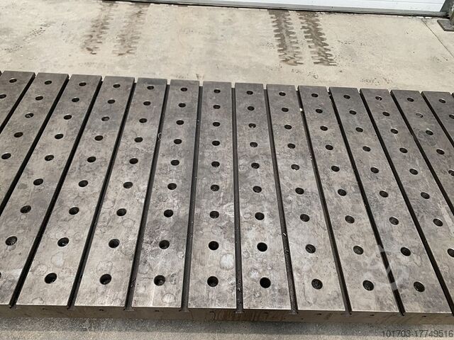 Stahlplatte Taque en acier 3800 x 1400 x 130 mm