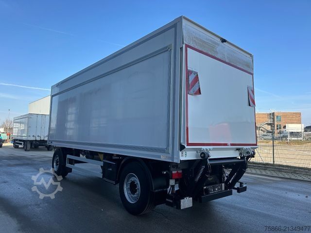 Box trailer  KFB Jessen  Iso Kofferanhänger durchladbar LBW 2
