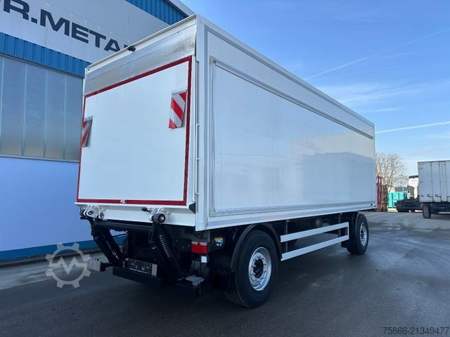 Box trailer  KFB Jessen  Iso Kofferanhänger durchladbar LBW 2