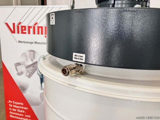 Späneabsauganlage für Aluminiumspäne Viering Absauganlage für Aluminiumsägen