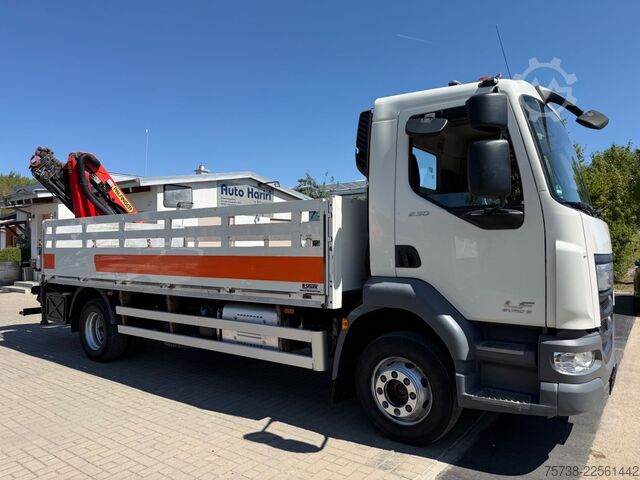 LKW mit Pritsche (offen) DAF LF 230 Pritsche+Kran Palfinger PK8501