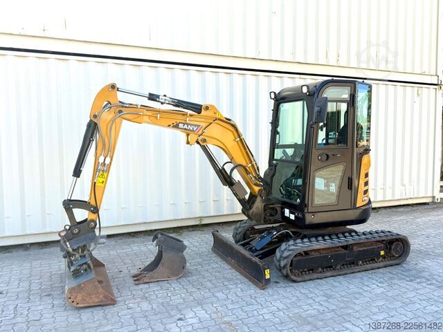 Minibagger SANY SY26U / 2023 BJ / 59 Stunden! / MS03