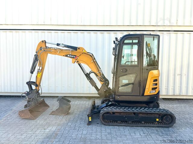 Minibagger SANY SY26U / 2023 BJ / 59 Stunden! / MS03