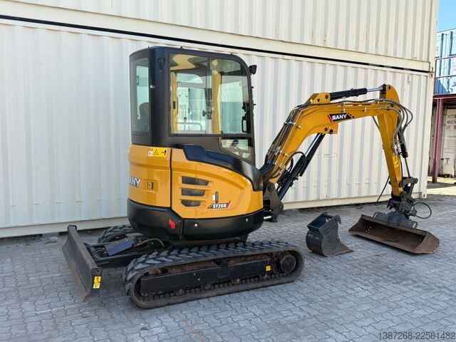Minibagger SANY SY26U / 2023 BJ / 59 Stunden! / MS03