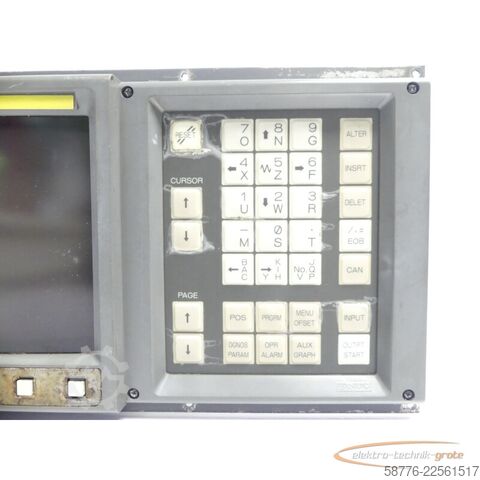 Komponente Fanuc Series O-T A02B-0098-C045 / TBR Bedieneinheit A61L mit D9MM-11A