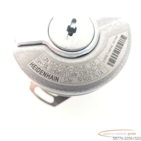 Komponente Heidenhain EQN 1325.020-2048 G3 Drehgeber ID 538 234-01 SN 19900741A