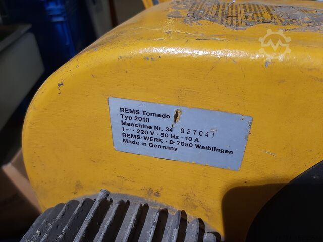 Pipe Cutting Machine Rems Tornado 2010