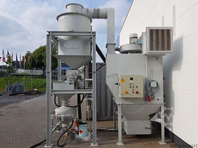 Blast container container blasting system Oliver Fritz GmbH & Co. KG Side Door Open