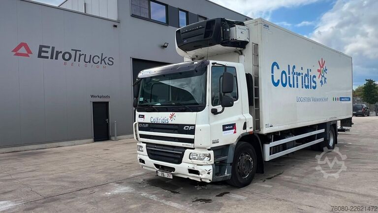 Kühl-/Tiefkühltransport DAF CF 75.310 (CARRIER FRIGO / CAMION BELGE / BELGI...