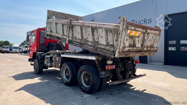 3-Seiten-Kipper Volvo FL12-380 (6X6 / EJES GRANDES / LAMES / BIG AXLE...