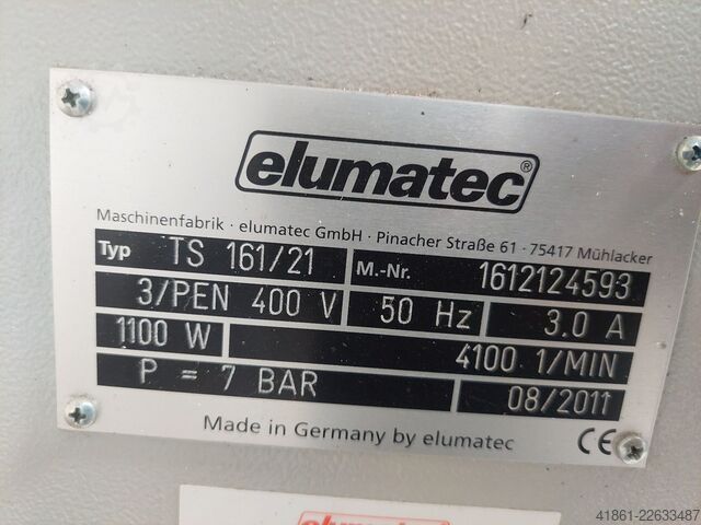 Unterflur Alu-Gehrungskreissägemaschine ELUMATEC TS 161