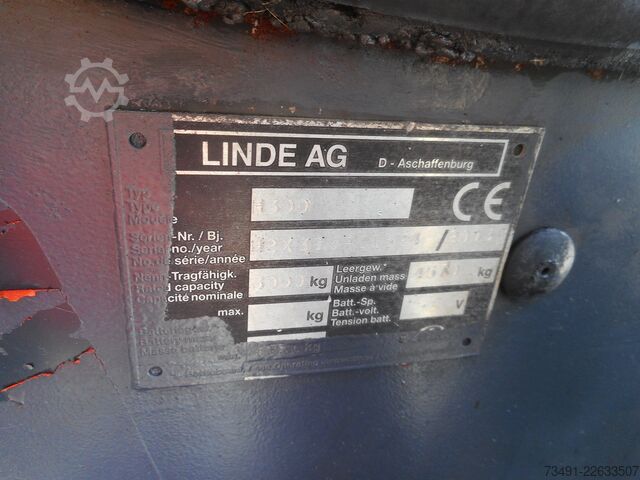 Gabelstapler Linde H30D Triplex 3.+4.Kreis