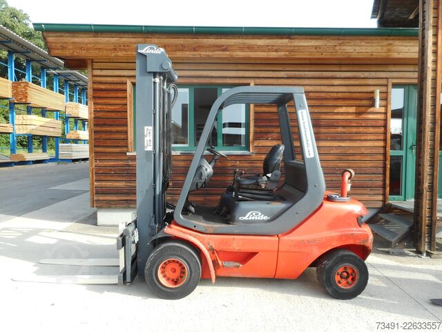 Gabelstapler Linde H30D-03 Perkins Triplex SS 4.Kreis