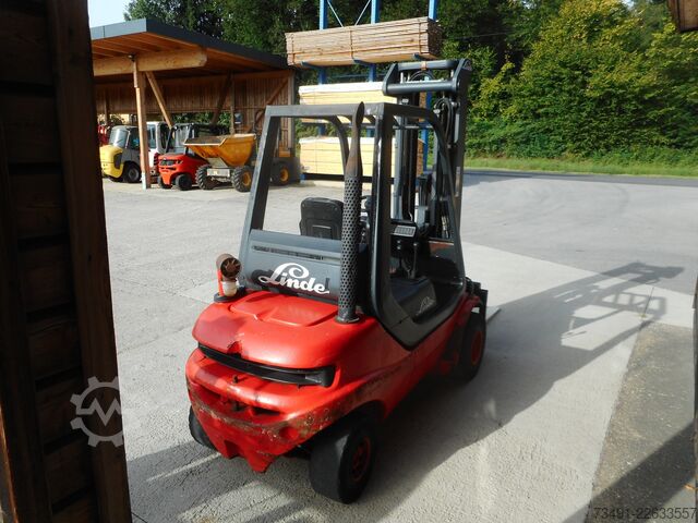 Gabelstapler Linde H30D-03 Perkins Triplex SS 4.Kreis