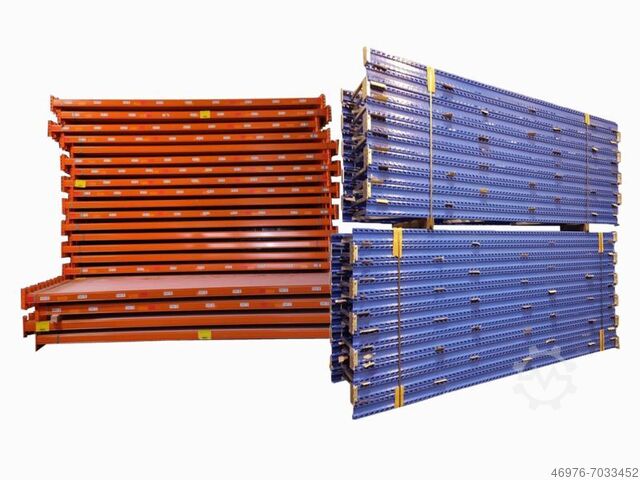 Palettenregal Hochregal Regal Stow Pal Rack NS/ 20,60 lfm./ Ständer: 2.000 x 1.100 mm/ Traversen: 4.000 mm
