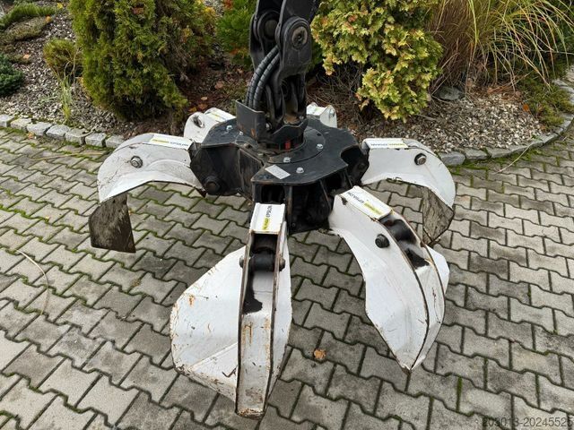 Roll-off tipper truck MERCEDES-BENZ ACTROS 2546 6x2 Abrollkip Kran Palfinger Q150Z95