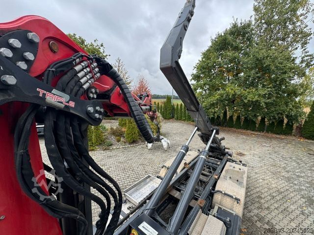 Roll-off tipper truck MERCEDES-BENZ ACTROS 2546 6x2 Abrollkip Kran Palfinger Q150Z95