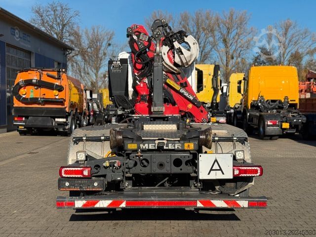 Autokran MERCEDES-BENZ ACTROS 2546 6x2 Abrollkip Kran Palfinger Q150Z95