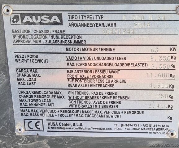 Forklift Ausa C500 Hx4