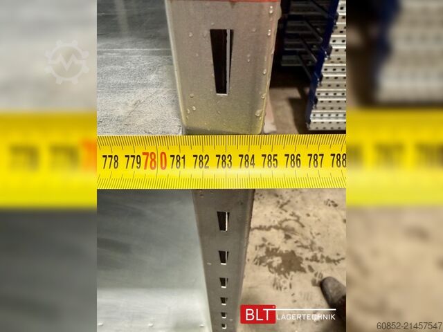 Cantilever rack 13 lfm. Gebrauchtes STOW Fachbodenregal 300 cm hoch, 60 cm tief, 7 Lagerebenen